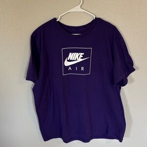 Nike Purple Short Sleeve Tee
